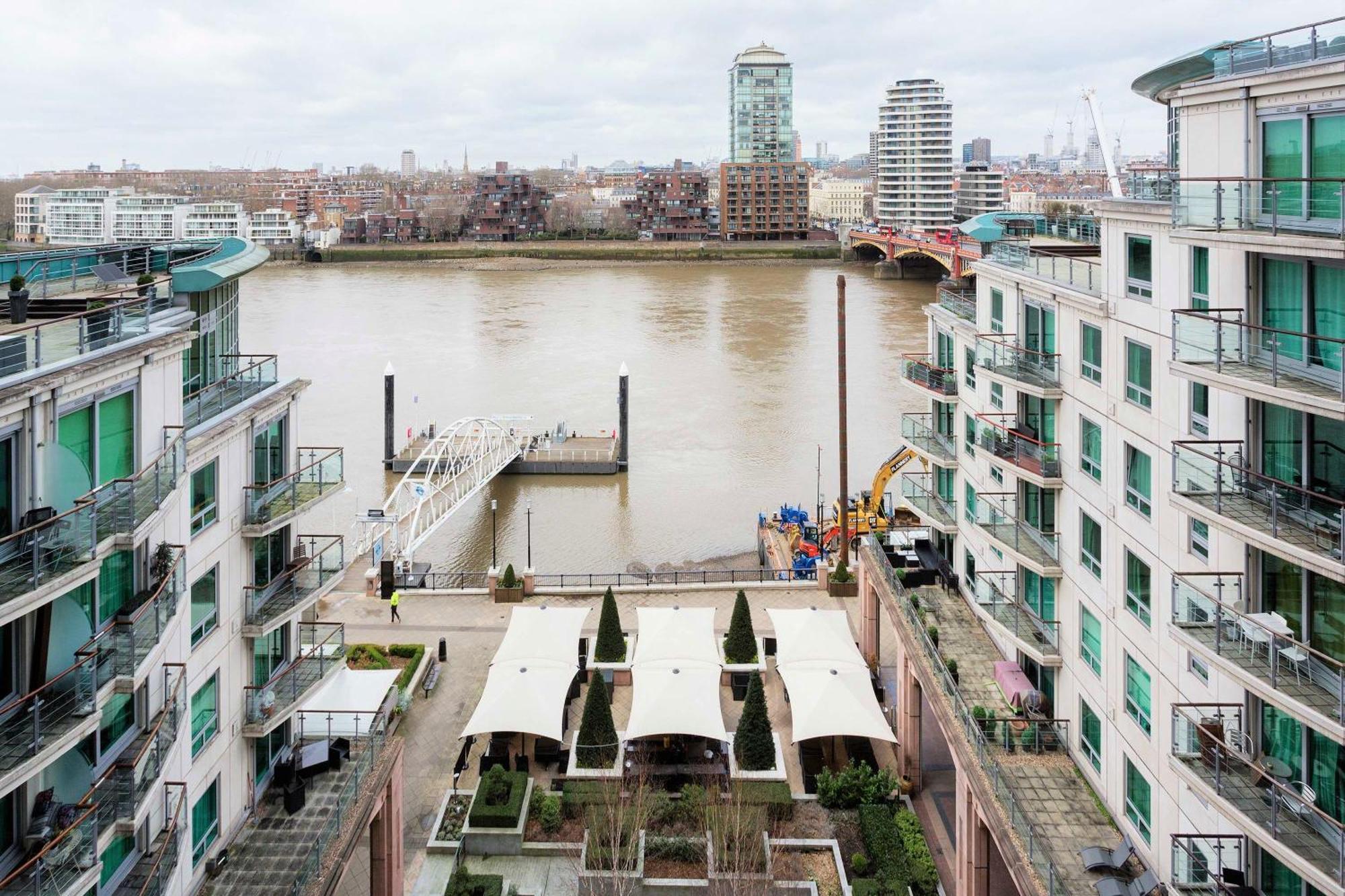 Veeve - River Views From Vauxhall 런던 외부 사진
